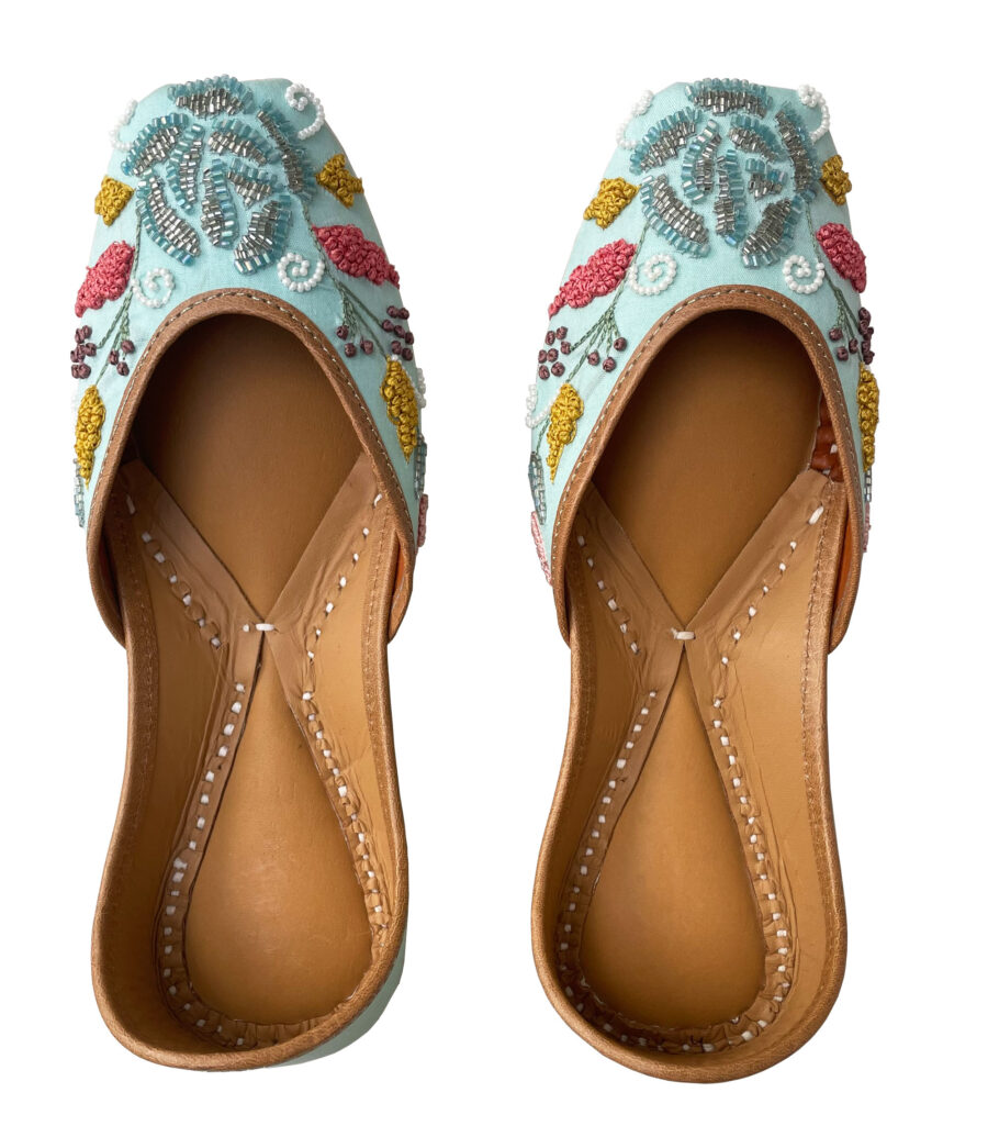 Turquoise Hue Juttis - Image 3