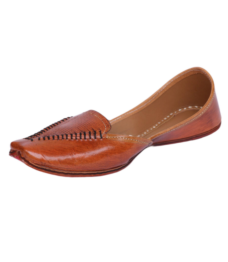 Tan Brown Jutti - Image 5
