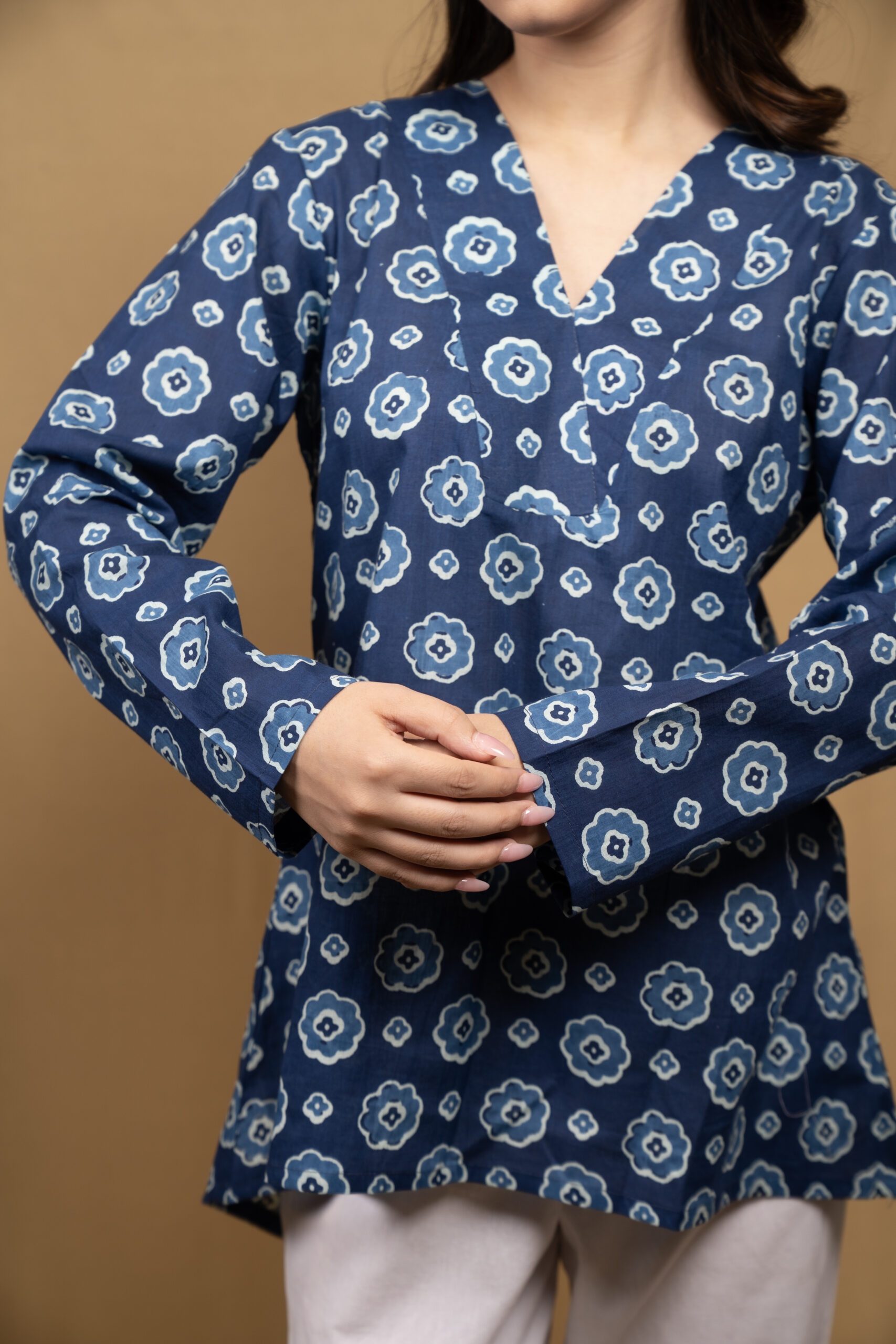 Floral printed casual top - Image 3